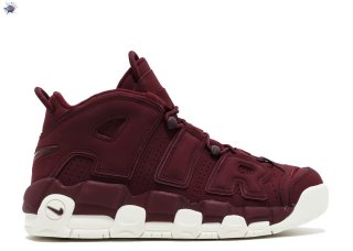 Meilleures Nike Air More Uptempo '96 Qs "Maroon" Rouge (921949-600)