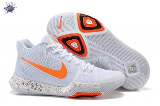 Meilleures Nike Kyrie Irving III 3 Blanc Orange