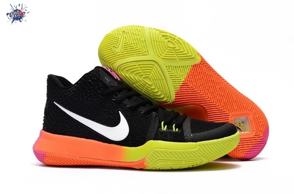 Meilleures Nike Kyrie Irving III 3 Noir Orange