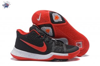 Meilleures Nike Kyrie Irving III 3 Noir Rouge Orange