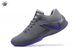 Meilleures Nike Zoom Clear Out Low Gris Pourpre
