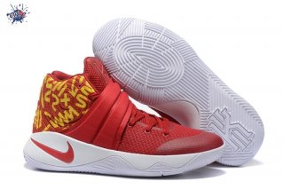 Meilleures Nike Kyrie Irving 2 Rouge Blanc Jaune