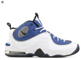 Meilleures Nike Air Penny 2 "2009 Release" Bleu Noir Blanc (333886-401)