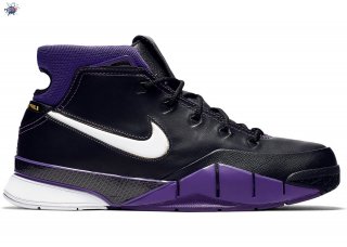 Meilleures Nike Kobe 1 Protro "Purple" Noir Pourpre (aq2728-004)