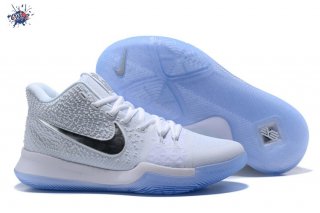 Meilleures Nike Kyrie Irving III 3 Blanc Argent