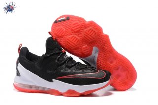 Meilleures Nike Lebron XIII 13 Low Noir Rouge