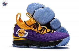 Meilleures Nike Lebron XV 15 "Lakers" Pourpre Or