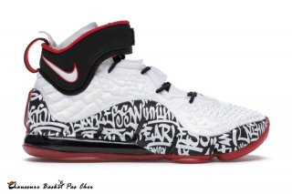 Nike Lebron 17 "Graffiti" Bianca Rouge (CT6047-100/CT6052-100)