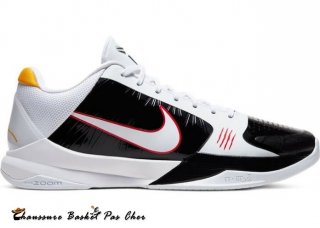 Nike Kobe 5 Protro "Bruce Lee Alternate" Blanc Noir (CD4991-101)