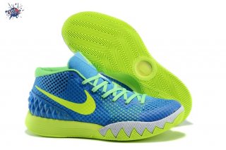 Meilleures Nike Kyrie Irving 1 Bleu Fluorescent Vert