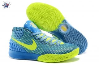 Meilleures Nike Kyrie Irving 1 Fluorescent Vert Bleu