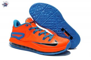 Meilleures Nike Lebron 11 Orange Bleu