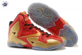 Meilleures Nike Lebron 11 Rouge Or