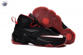 Meilleures Nike Lebron 13 Noir Rouge