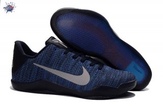 Meilleures Nike Zoom Kobe 11 Elite Foncé Bleu Argent