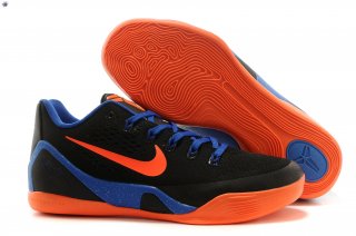 Meilleures Nike Zoom Kobe 9 Elite Noir Bleu Orange