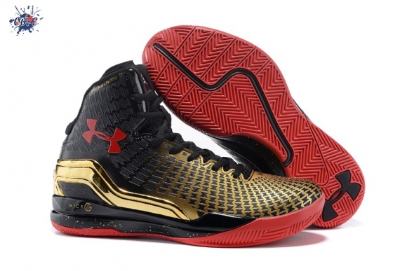 Meilleures Under Armour Curry 2 Or Noir Rouge